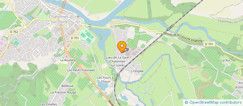 localisation de l'entreprise DABCO à CHALONNES-SUR-LOIRE