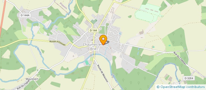 localisation de l'entreprise DABE à CHAUMES-EN-BRIE