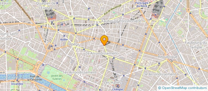 localisation de l'entreprise DABE & CO à PARIS