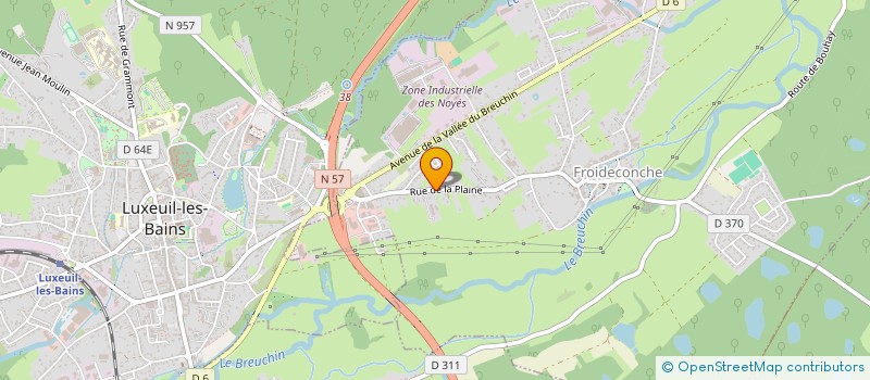 localisation de l'entreprise DABEL ET FILS  FROIDECONCHE