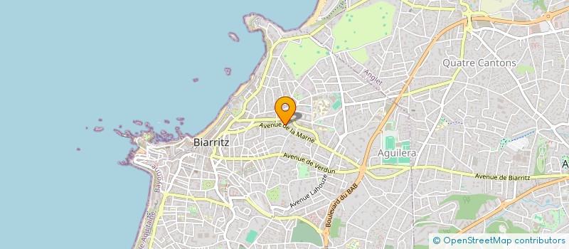 localisation de l'entreprise DABERNAT à BIARRITZ