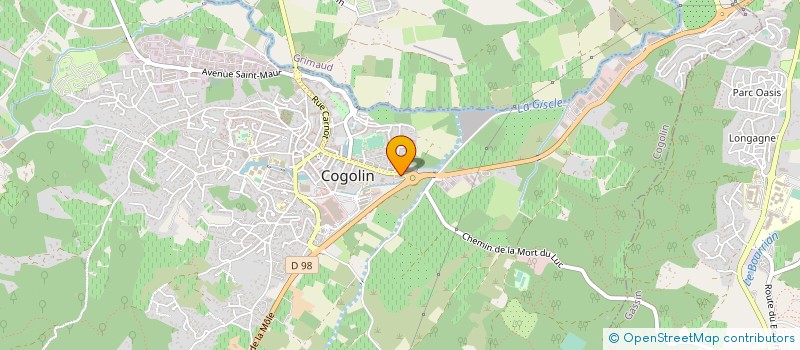 localisation de l'entreprise DABG CONSTRUCTIONS à COGOLIN