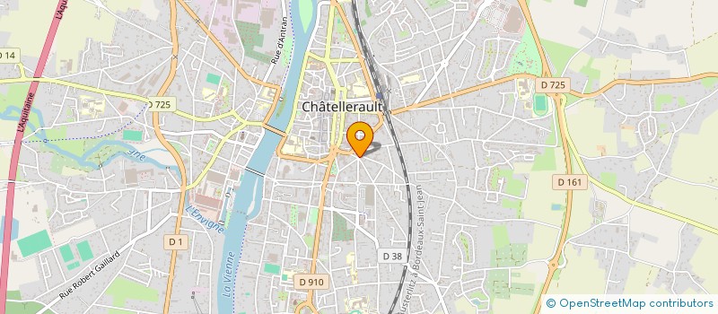 localisation de l'entreprise DABI  CHATELLERAULT