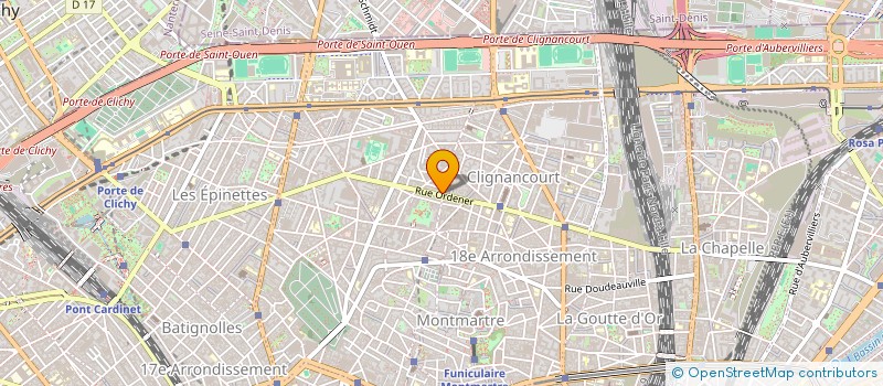 localisation de l'entreprise DABI ET COMPAGNIE  PARIS