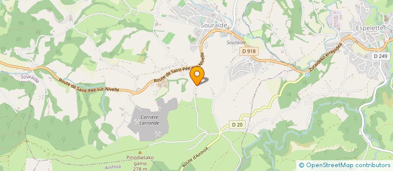 localisation de l'entreprise DABILA  LAHONCE