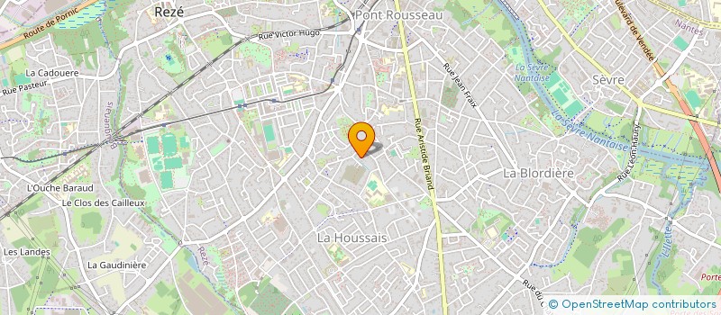 localisation de l'entreprise DABINVEST  REZE