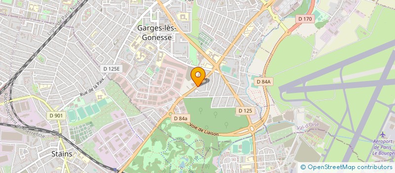 localisation de l'entreprise DABO EMBALLAGES à GARGES-LES-GONESSE