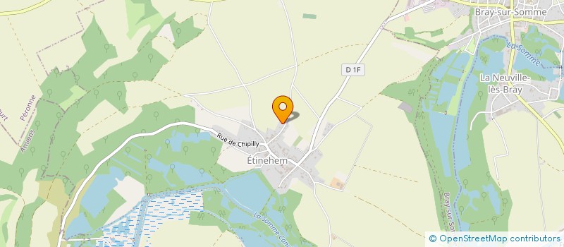 localisation de l'entreprise DABONNEVILLE FONCIER  LA NEUVILLE-LES-BRAY