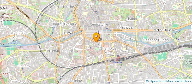 localisation de l'entreprise DABOUDET  RENNES