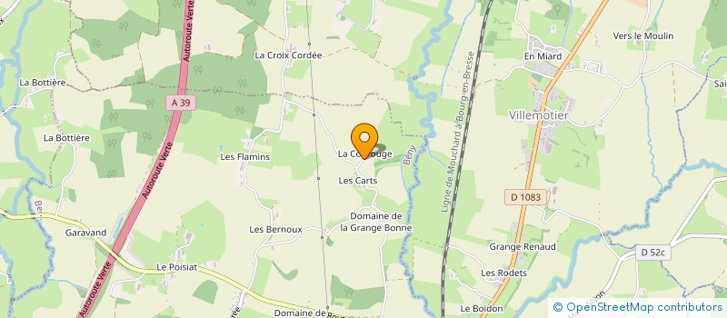localisation de l'entreprise DABP PARTICIPATIONS à BENY