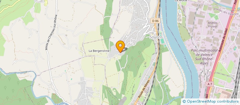 localisation de l'entreprise DABRAG  SOYONS