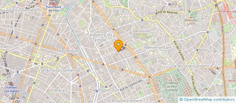 localisation de l'entreprise DABRE RASPAIL  PARIS