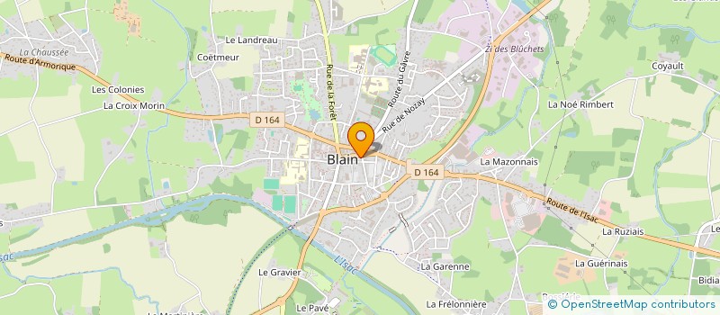 localisation de l'entreprise DABRIOU 44  BLAIN