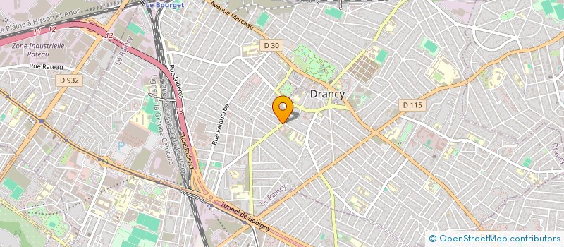 localisation de l'entreprise DABRO MECA à DRANCY