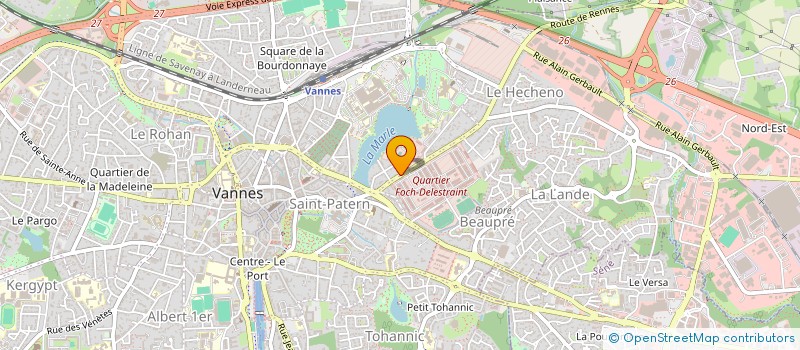 localisation de l'entreprise DABRU à VANNES