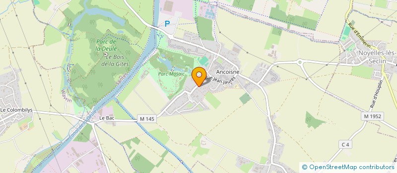 localisation de l'entreprise DABSALMONT DESMEDT  HOUPLIN-ANCOISNE