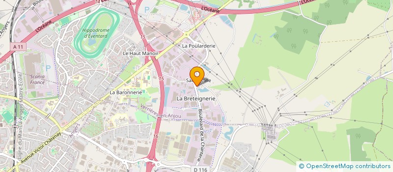 localisation de l'entreprise DABSOLUTION  VERRIERES-EN-ANJOU