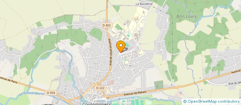 localisation de l'entreprise DABTRANS  COULOMMIERS