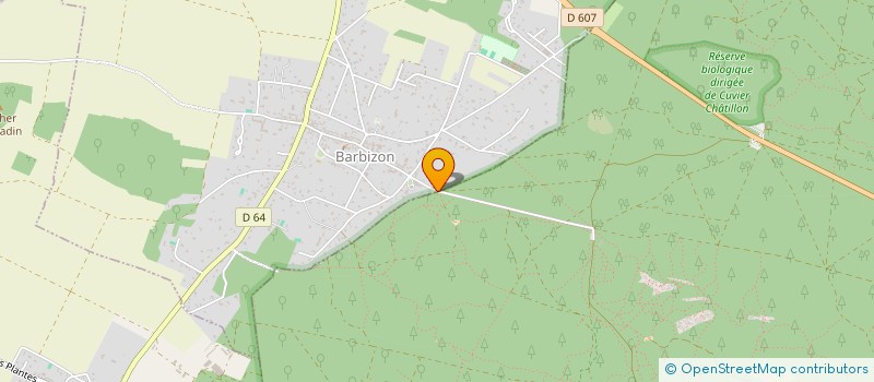 localisation de l'entreprise DABY à BARBIZON