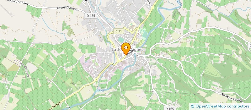 localisation de l'entreprise DAC  LA TOUR-D'AIGUES