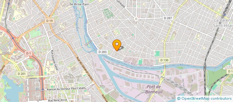 localisation de l'entreprise DAC à SAINT-MAUR-DES-FOSSES