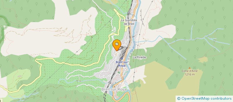 localisation de l'entreprise DAC EST AZUR  BREIL-SUR-ROYA