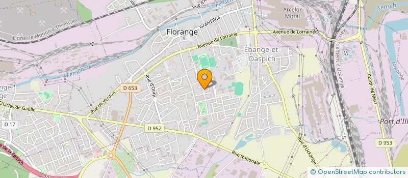 localisation de l'entreprise DAC HOLDING à ROUEN