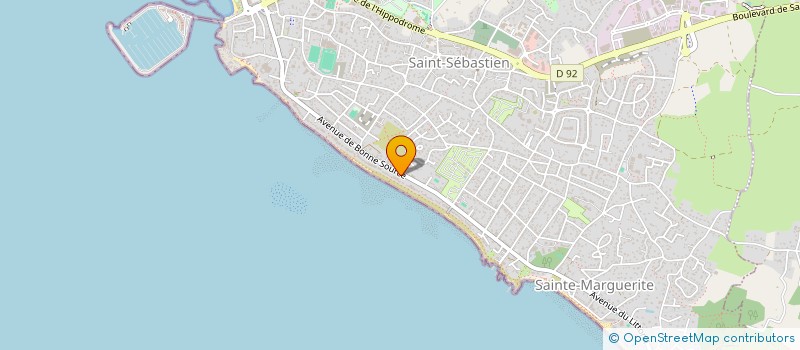 localisation de l'entreprise DAC IMMOBILIER à PORNICHET