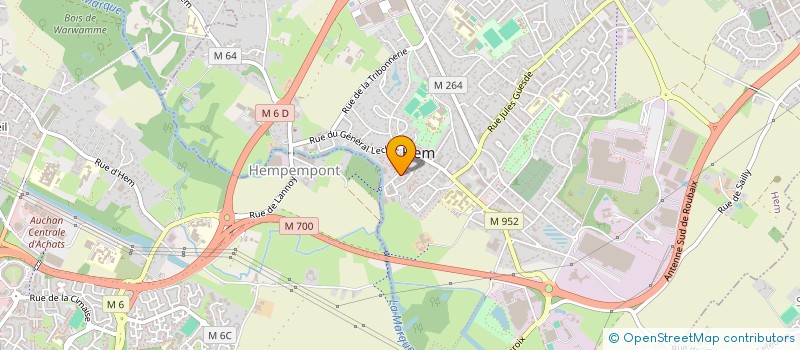 localisation de l'entreprise DAC MENUISERIES  HEM