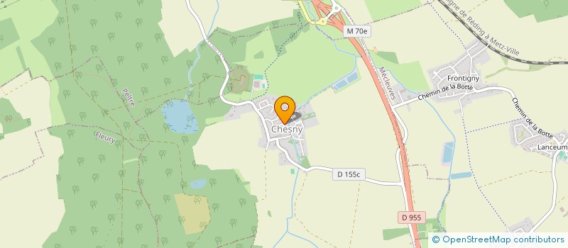 localisation de l'entreprise DAC PASTEUR  CHESNY