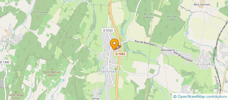 localisation de l'entreprise DAC-RENOV  PLAINOISEAU