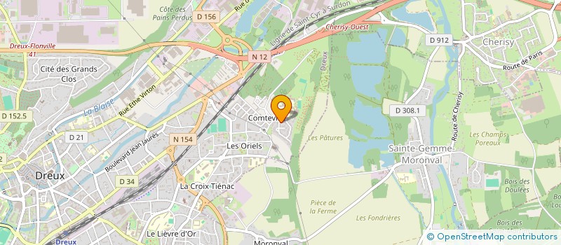 localisation de l'entreprise DAC-VADORS à DREUX