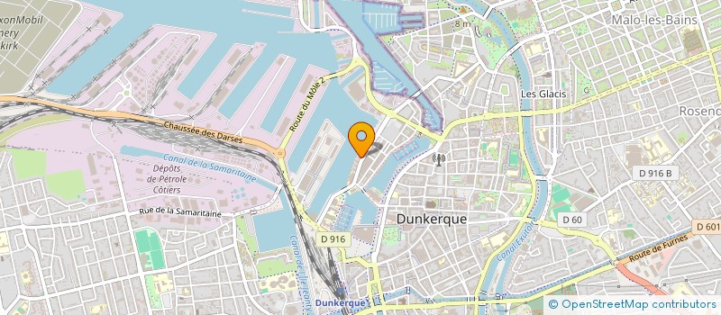 localisation de l'entreprise DAC VANPEE à DUNKERQUE