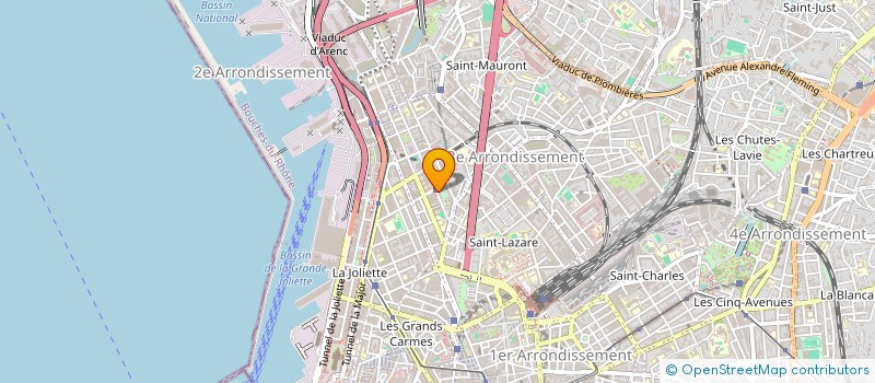 localisation de l'entreprise DACACLO à MARSEILLE