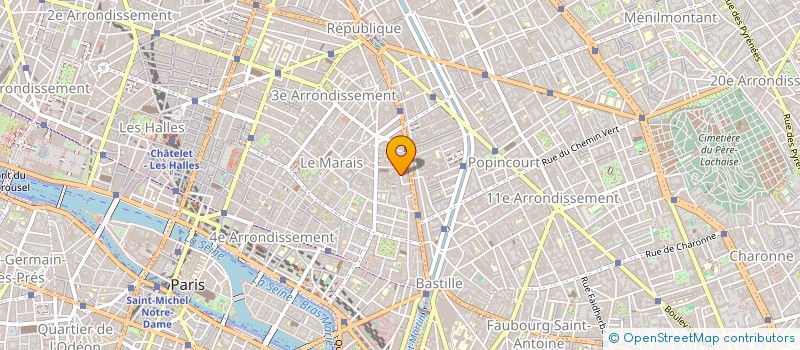 localisation de l'entreprise DACADE EXPERTISES CONSEILS - D.E.C. à PARIS