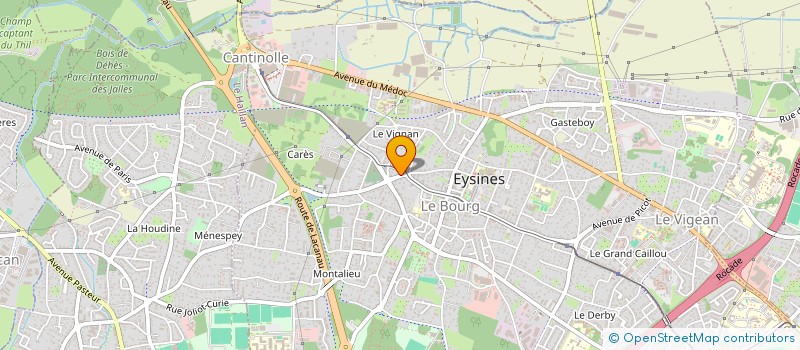 localisation de l'entreprise DACAL CONSTRUCTION à EYSINES