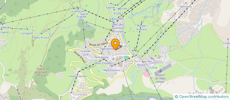 localisation de l'entreprise DACALEO  HUEZ