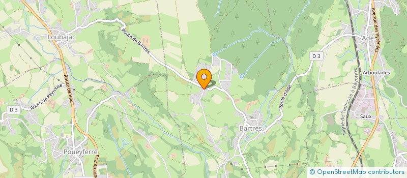 localisation de l'entreprise DACAM'S  BARTRES