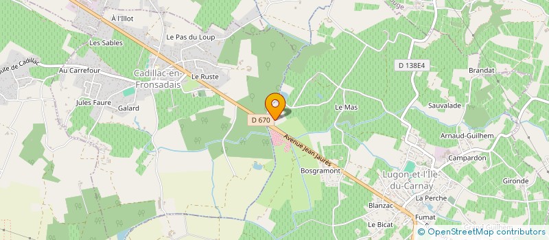 localisation de l'entreprise DACAMALO  LUGON-ET-L'ILE-DU-CARNAY