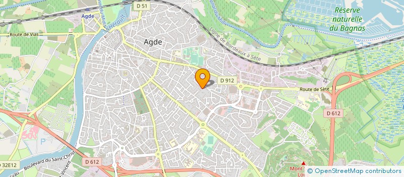 localisation de l'entreprise DACAME FRANCE à BEZIERS
