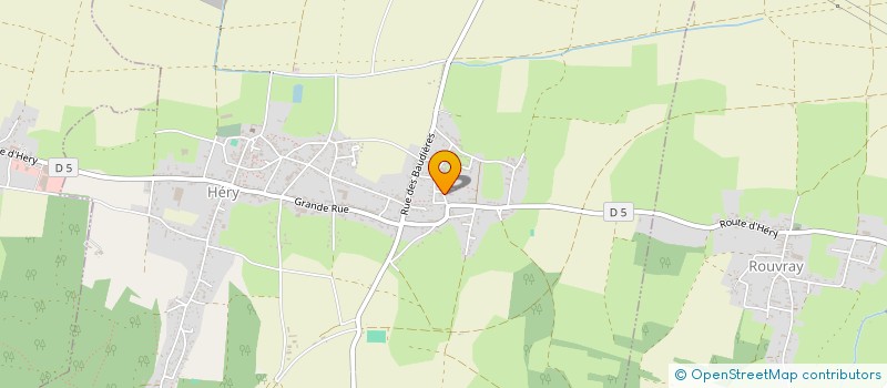 localisation de l'entreprise DACAMP à HERY