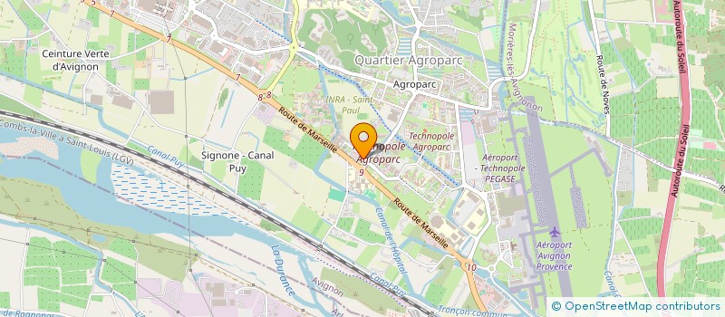 localisation de l'entreprise DACARYS  AVIGNON