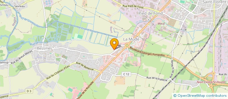 localisation de l'entreprise DACATOMA  BESSINES