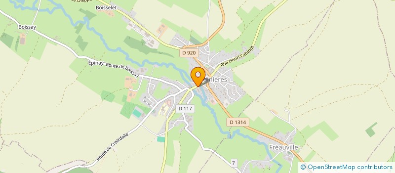 localisation de l'entreprise DACCAR  LONDINIERES