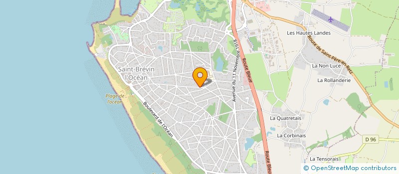 localisation de l'entreprise DACECLEJ à SAINT-BREVIN-LES-PINS
