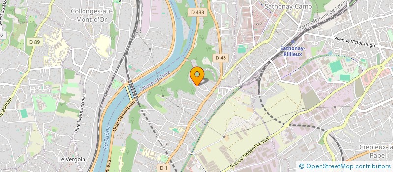 localisation de l'entreprise DACECO  CALUIRE ET CUIRE