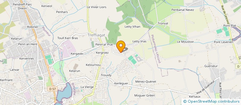 localisation de l'entreprise DACEMA  TREFFIAGAT