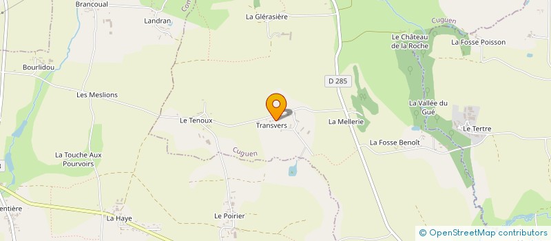 localisation de l'entreprise DACERFE  CUGUEN