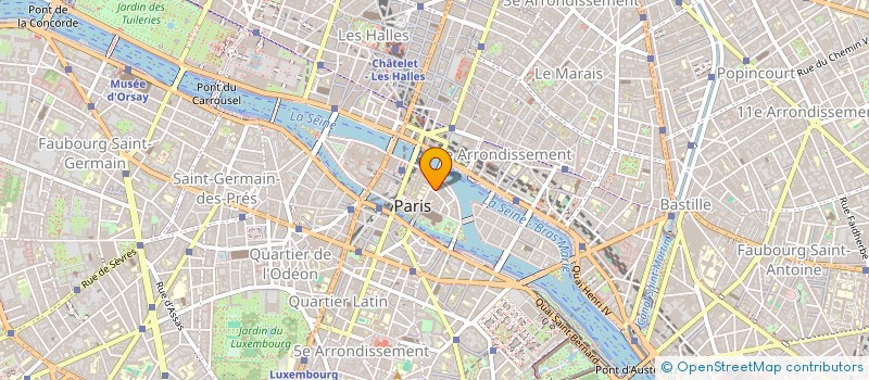 localisation de l'entreprise DACG  PARIS