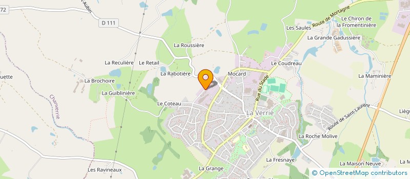 localisation de l'entreprise DACHSER FRANCE FOOD LOGISTICS à CHANVERRIE